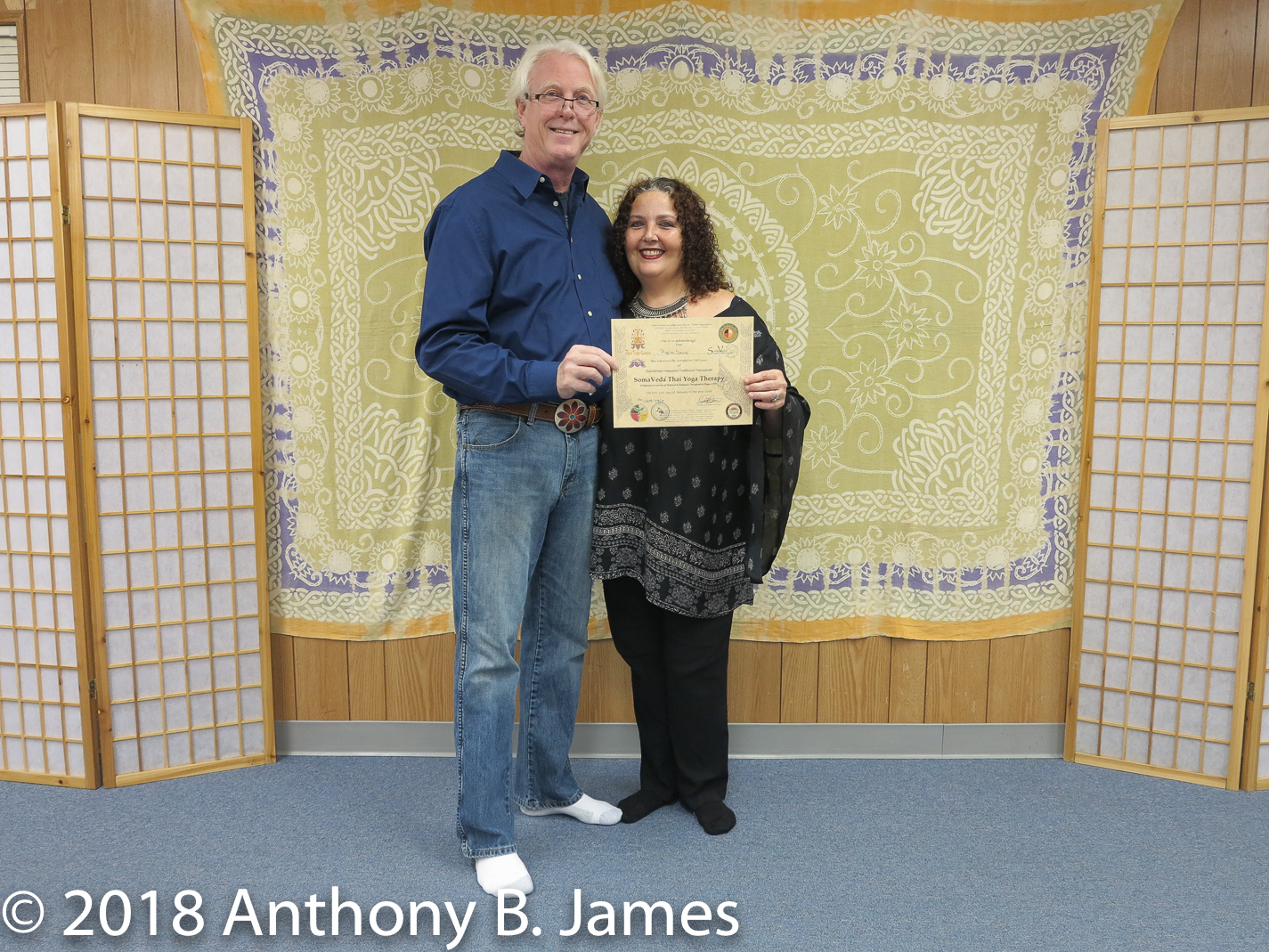 January 2018 SomaVeda® Thai Yoga Practitioner Certificate Class