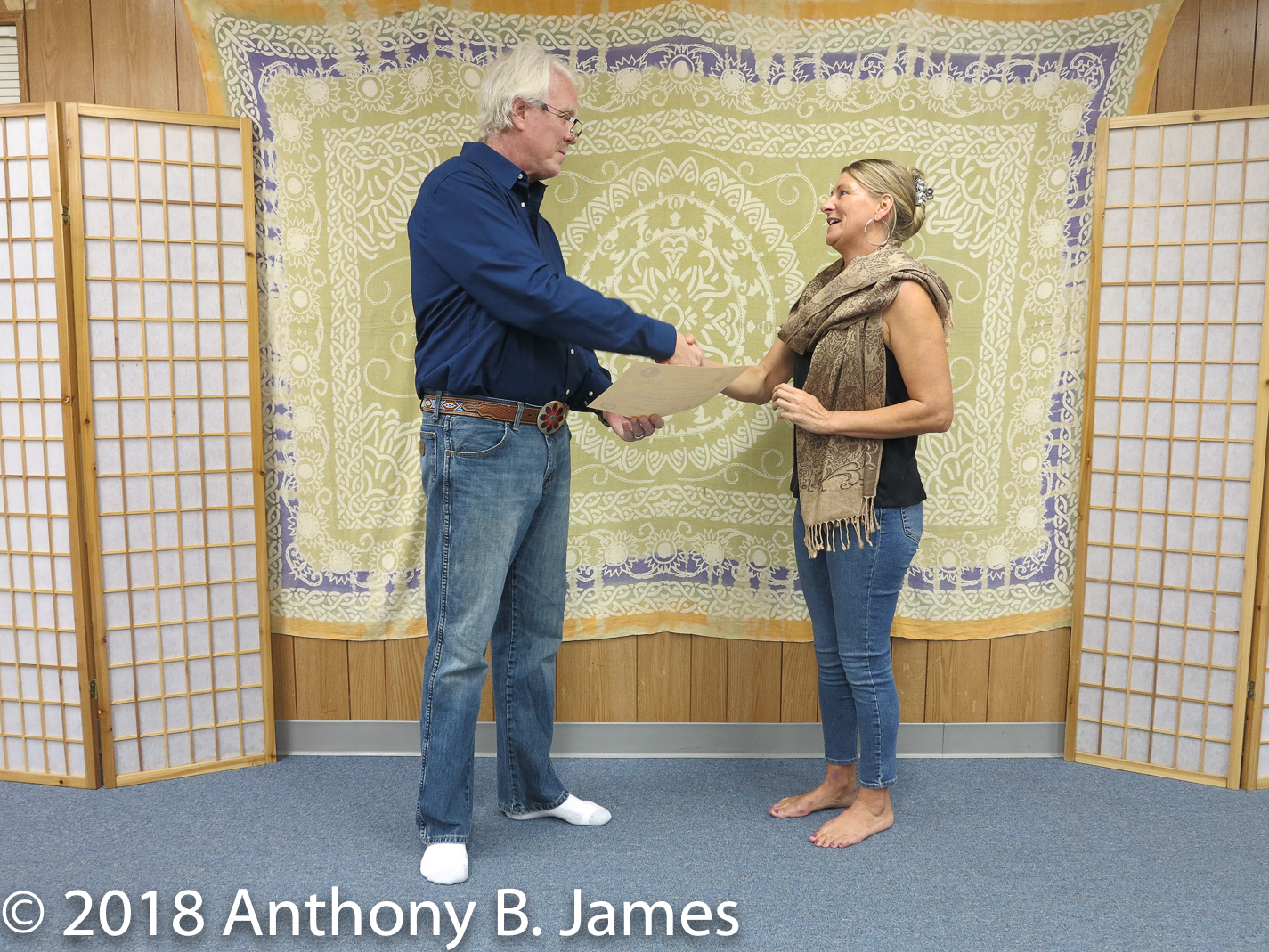 January 2018 SomaVeda® Thai Yoga Practitioner Certificate Class