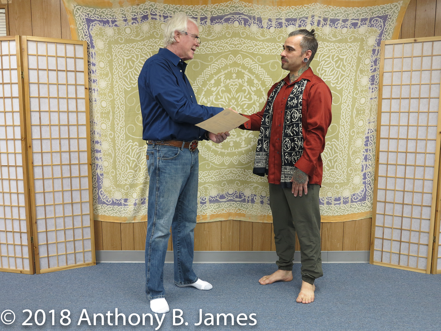January 2018 SomaVeda® Thai Yoga Practitioner Certificate Class